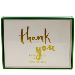 Kate Spade Thank You Notes Set of 10